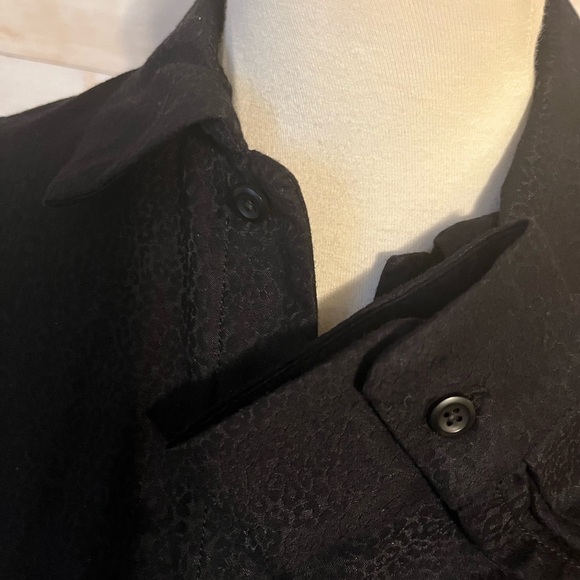 NWT Lululemon Jacquard relaxed fit black shirt size 4 - Picture 4 of 11